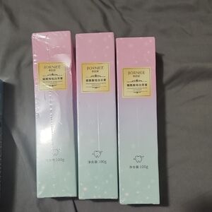 Jiorniee Pink and Purple Toothpaste Set